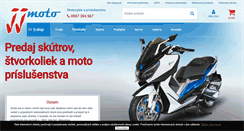 Desktop Screenshot of jjmoto.sk